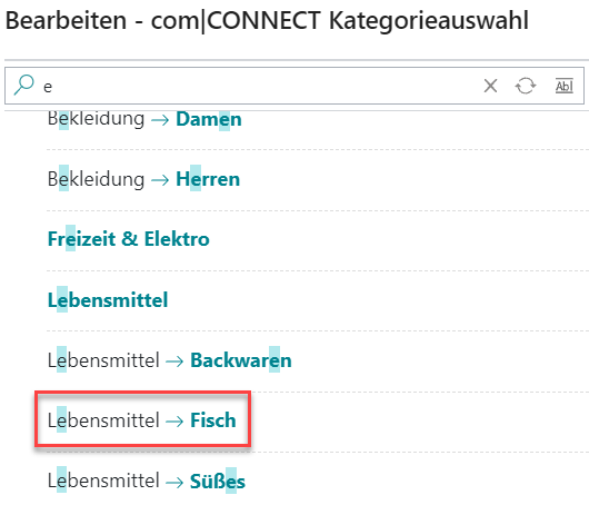 Filter Alle