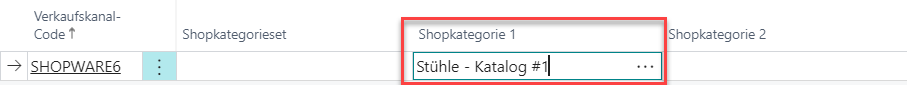 Ausgewählte Shopkategorie